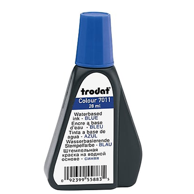 7011_blue.png Trodat 7011 Blue Ink - 28ml